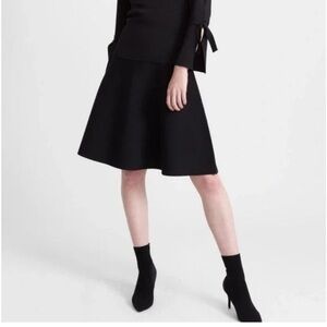 MORDERN CITIZEN Dawn‎ Black A-Line Knit Skirt Size S/M